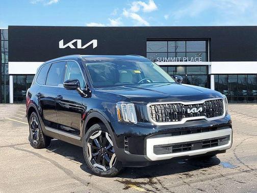 Ebony Black 2025 Kia Telluride EX