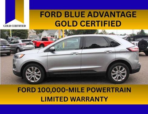 ICONIC SILVER 2022 Ford Edge TITANIUM