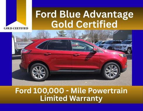 RAPID RED TINTED CC 2024 Ford Edge TITANIUM