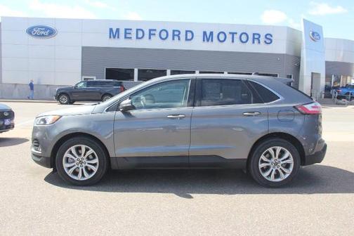 CARBONIZED GRAY 2024 Ford Edge TITANIUM