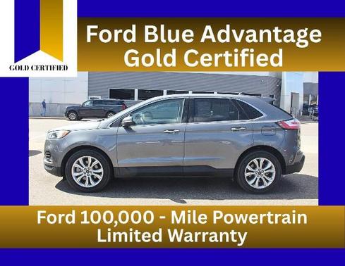 CARBONIZED GRAY 2024 Ford Edge TITANIUM