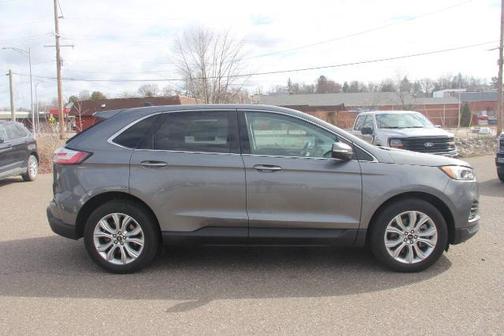 CARBONIZED GRAY 2023 Ford Edge TITANIUM