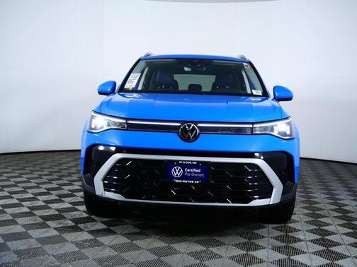 Cornflower Blue 2025 Volkswagen Taos 1.5T SEL