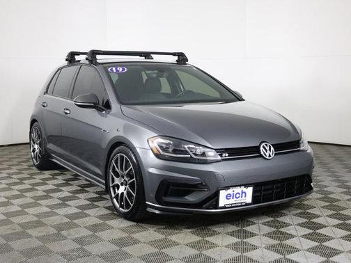 Gray 2019 Volkswagen Golf R 2.0T DSG