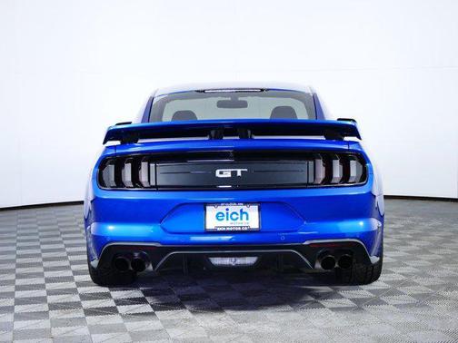 Lightning Blue Metallic 2018 Ford Mustang GT