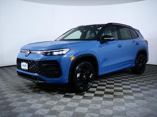 Monterey Blue w/Deep Black Roof 2026 Volkswagen Tiguan 2.0T SE R-Line Black 4MOTION