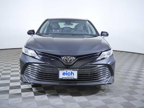 Midnight Black Metallic 2019 Toyota Camry LE