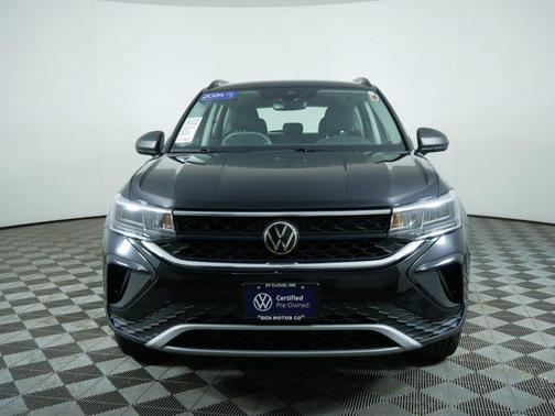 Deep Black Pearl 2024 Volkswagen Taos 1.5T S
