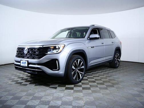 silver mist metallic 2026 Volkswagen Atlas 2.0T SEL Premium R-Line 4MOTION