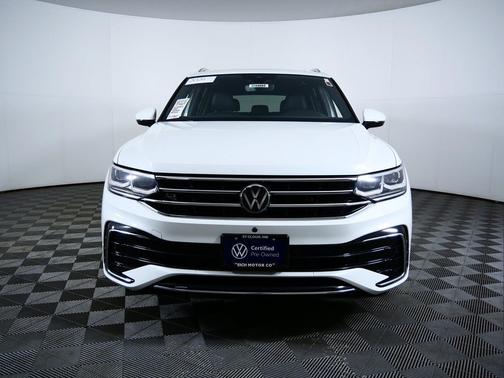 Opal White Pearl 2024 Volkswagen Tiguan 2.0T SEL R-Line 4MOTION