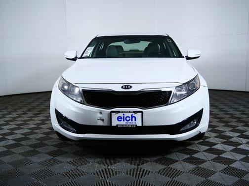 Snow White Pearl 2012 Kia Optima EX