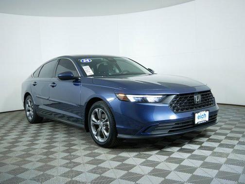 Canyon River Blue Metallic 2024 Honda Accord EX