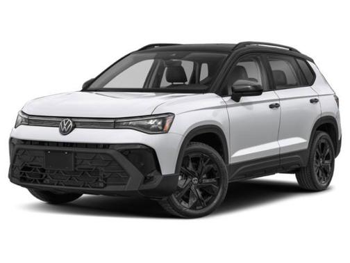 Pure White w/Deep Black Roof 2026 Volkswagen Taos SE Black