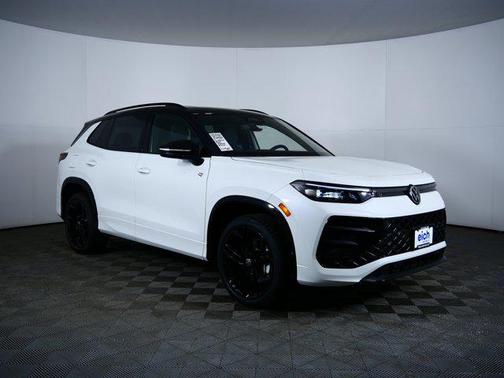 Opal White w/Deep Black Roof 2026 Volkswagen Tiguan 2.0T SE R-Line Black 4MOTION