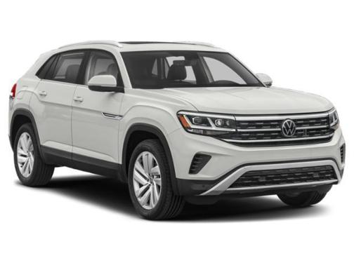 Deep Black Pearl 2023 Volkswagen Atlas Cross Sport 3.6L V6 SE w/Technology