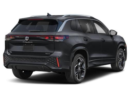 Deep Black Pearl 2025 Volkswagen Tiguan 2.0T SEL R-Line 4MOTION