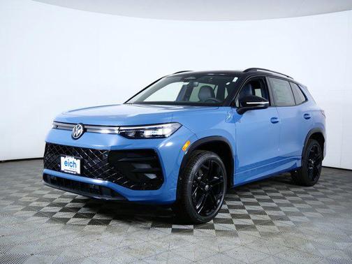 Monterey Blue w/Deep Black Roof 2026 Volkswagen Tiguan 2.0T SE R-Line Black 4MOTION