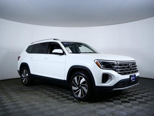 OPAL WHITE 2025 Volkswagen Atlas 2.0T SEL
