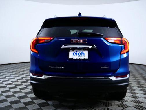 Blue Emerald Metallic 2021 GMC Terrain SLT