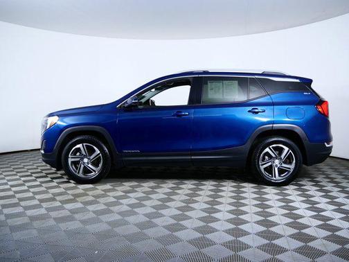 Blue Emerald Metallic 2021 GMC Terrain SLT