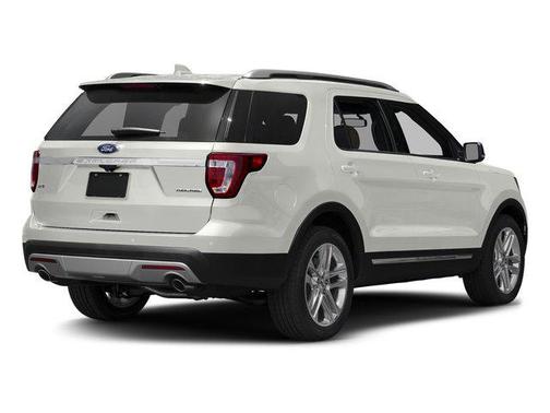 WHITE PLATINUM MET TRI-COAT 2017 Ford Explorer XLT