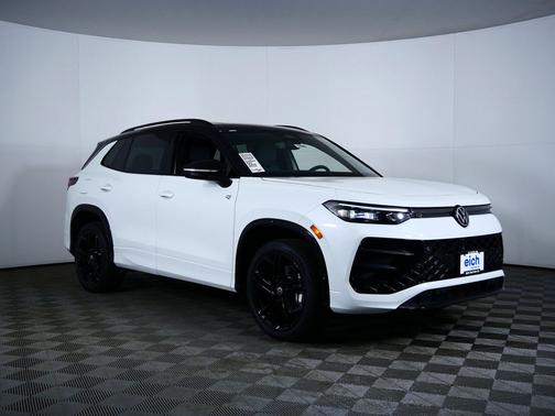 Opal White w/Deep Black Roof 2026 Volkswagen Tiguan 2.0T SE R-Line Black 4MOTION
