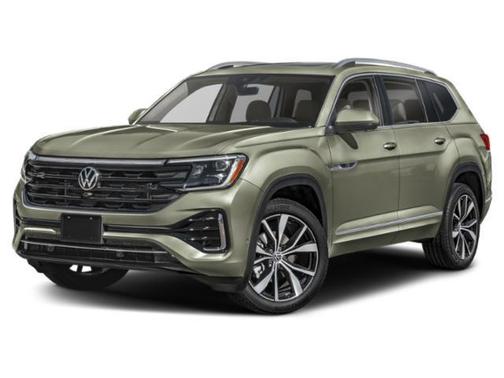 Avocado Green Pearl 2026 Volkswagen Atlas 2.0T SEL Premium R-Line 4MOTION