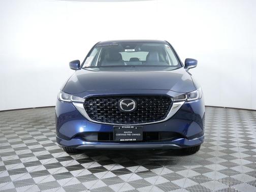 Deep Crystal Blue Mica 2025 Mazda CX-5 2.5 S Preferred Package