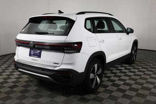 Pure White 2025 Volkswagen Taos 1.5T S