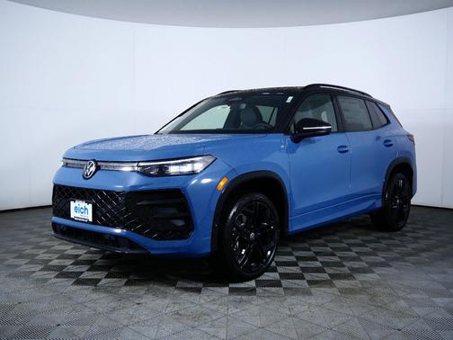 Monterey Blue w/Deep Black Roof 2026 Volkswagen Tiguan 2.0T SE R-Line Black 4MOTION