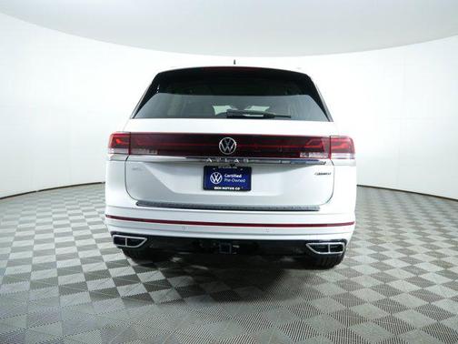 Opal White Pearl 2026 Volkswagen Atlas 2.0T SEL Premium R-Line 4MOTION