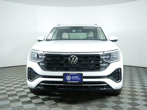 Opal White Pearl 2026 Volkswagen Atlas 2.0T SEL Premium R-Line 4MOTION