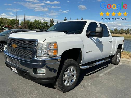 Summit White 2012 Chevrolet Silverado 2500 LTZ