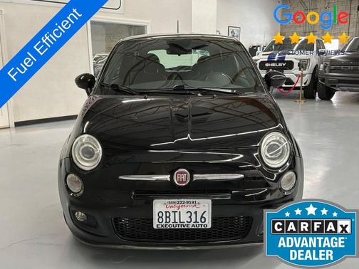 Nero Puro (Straight Black) 2014 FIAT 500 Sport