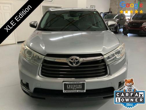 Silver Sky Metallic 2016 Toyota Highlander XLE