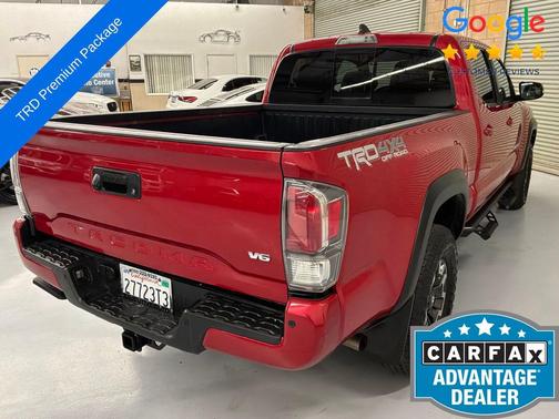 Barcelona Red Metallic 2023 Toyota Tacoma TRD Sport