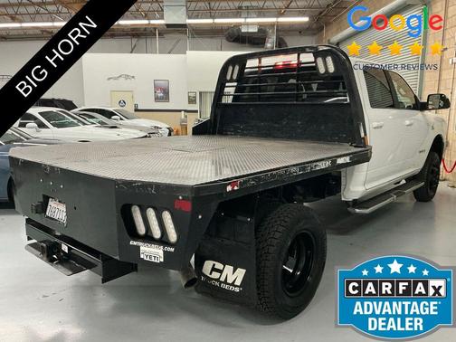 Bright White Clearcoat 2021 RAM 3500 Big Horn Crew Cab 4x4 8' Box
