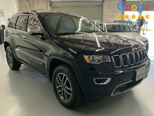 Diamond Black Crystal Pearlcoat 2019 Jeep Grand Cherokee Limited