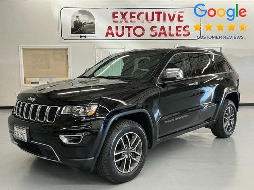 Diamond Black Crystal Pearlcoat 2019 Jeep Grand Cherokee Limited