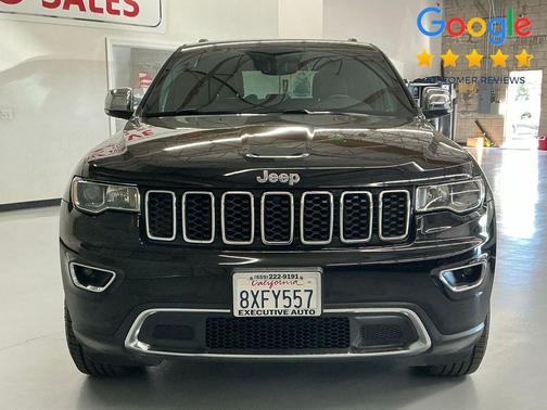 Diamond Black Crystal Pearlcoat 2019 Jeep Grand Cherokee Limited