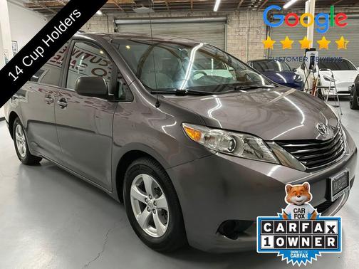 Predawn Gray Mica 2014 Toyota Sienna LE