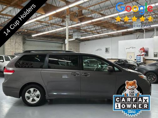 Predawn Gray Mica 2014 Toyota Sienna LE