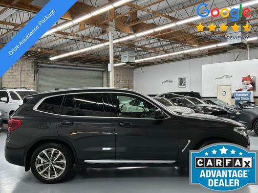 Dark Graphite Metallic 2019 BMW X3 sDrive30i