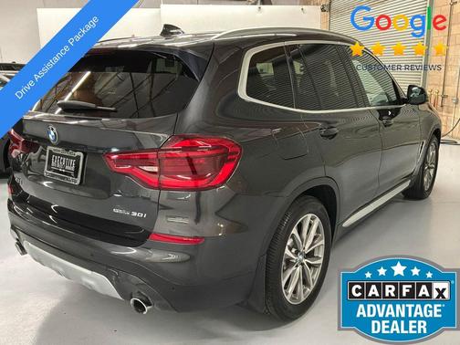 Dark Graphite Metallic 2019 BMW X3 sDrive30i