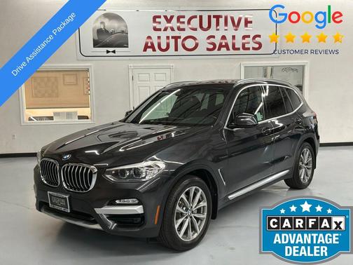 Dark Graphite Metallic 2019 BMW X3 sDrive30i