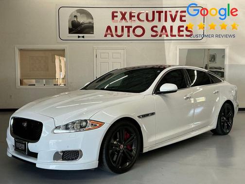 Polaris White 2015 Jaguar XJ XJR