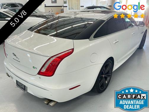 Polaris White 2015 Jaguar XJ XJR