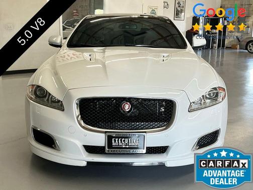 Polaris White 2015 Jaguar XJ XJR