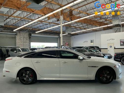 Polaris White 2015 Jaguar XJ XJR