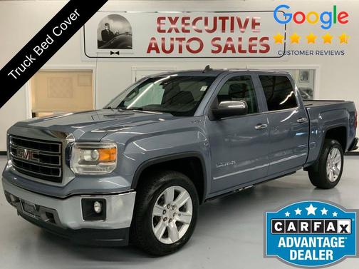 Light Steel Gray Metallic 2015 GMC Sierra 1500 SLT